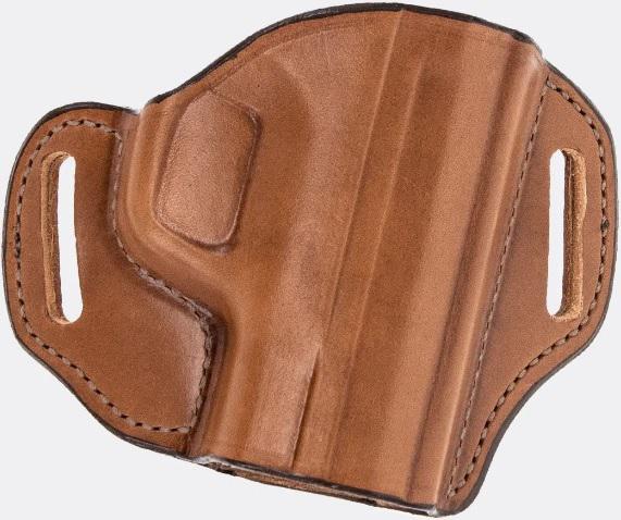 BIANCHI 58 PI LEATHER BELT SLIDE HOLSTER RH-TAN  SMITH & WESSON M&P9 M&P40 M&P45