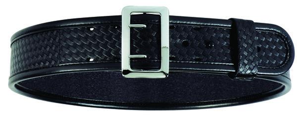 BIANCHI M/7960 ACCU-ELITE DUTY BELT SAM BROWNE  32'-34'  BLK B/W CHROME BKL