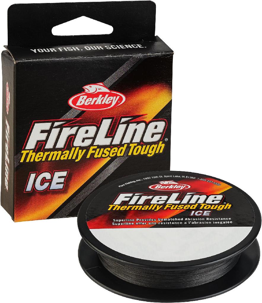 BRK'LY 10# FIRELINE FUSED 125YD  SMOKE FUSED 8 CARRIER BRAID