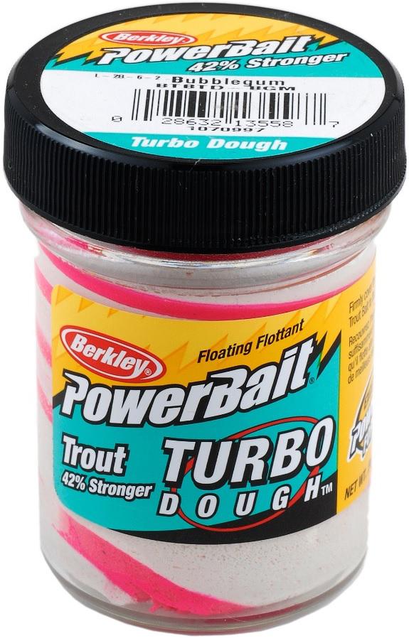 BKLY TURBO DOUGH TROUT BAIT BUBBLEGUM (Pink and White Swirl) - BKLY