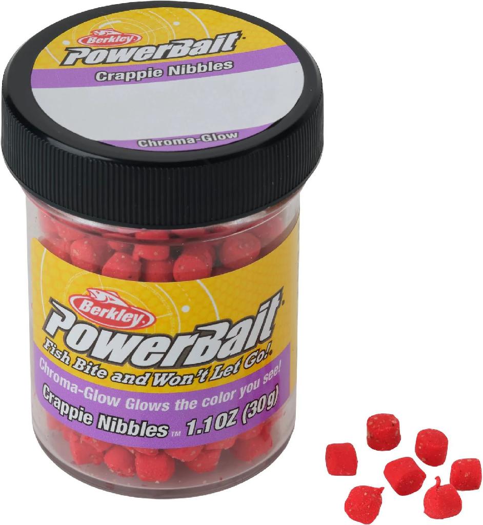 BRK'LY CRAPPIE NIBBLE CHROMA-GLOW RED