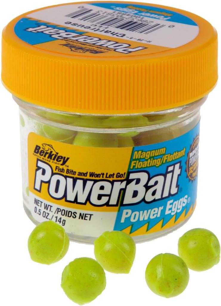 BRK'LY FLOATING POWER EGGS  CHARTREUSE