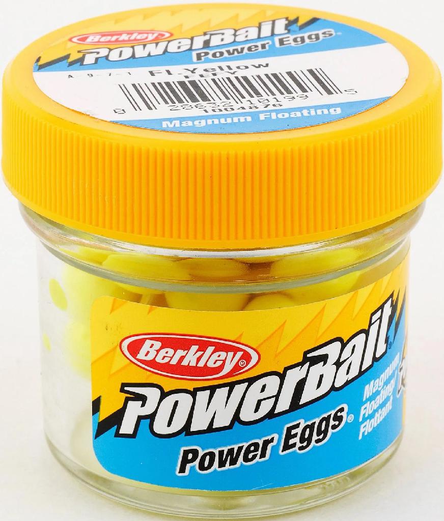 BRK'LY FLOATING POWER EGGS  FLO. YELLOW