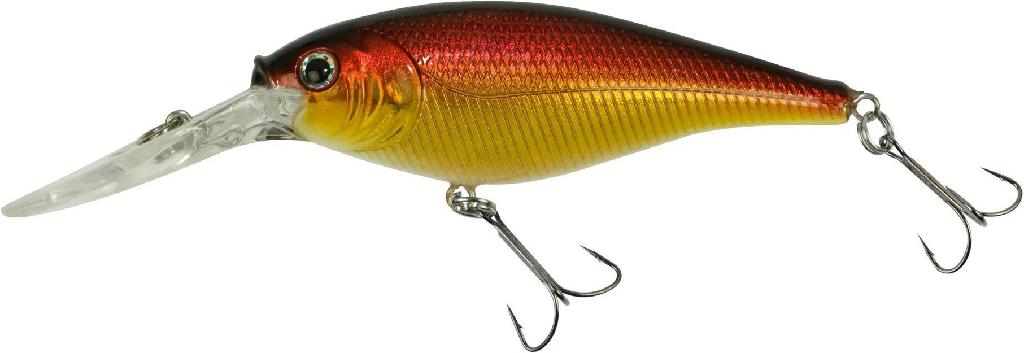 BRK'LY #7 FLICKER SHAD  BLK GOLD SUNSET