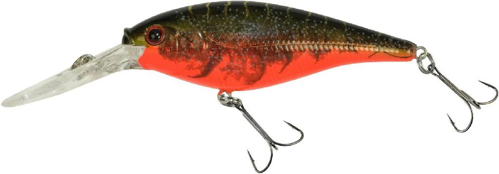 BRK'LY #7 FLICKER SHAD  RED TIGER