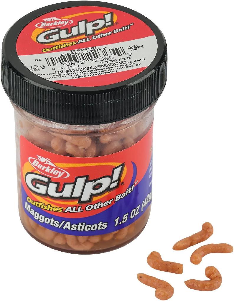 BRK'LY GULP MAGGOTS  NATURAL - BRK'LY