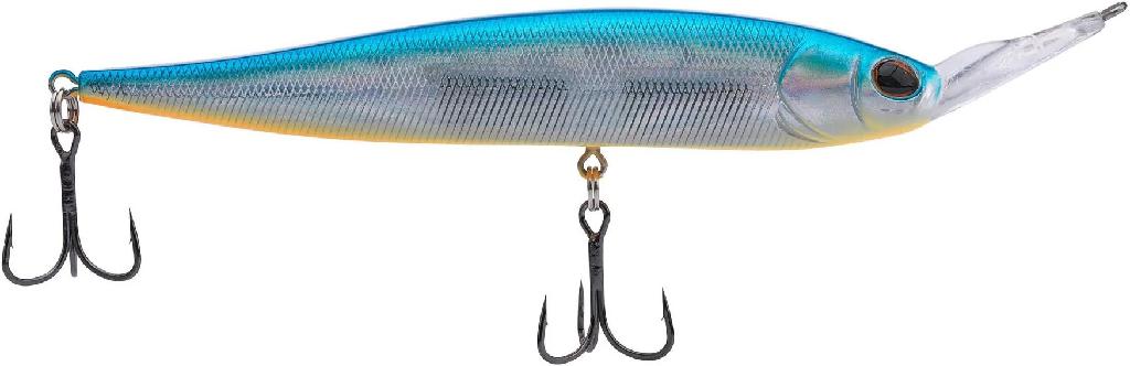 BKLY 1/2oz KREJ 100 JERKBAIT OG BLUE SINKING W/UPSIDE-DOWN BILL