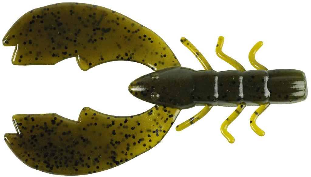 BKLY 3'POWER CHIGGER CRAW(10) GRN PKIN