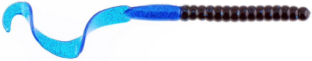 BRK'LY 7' POWER WORM  BLACK/BLUE (13) #PBBPW7-BB  MATERIAL #1307476 - BRK'LY