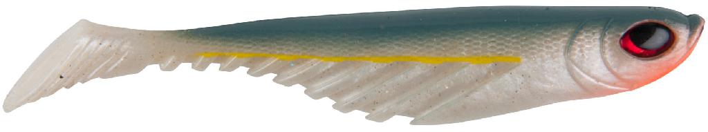 BKLY 4'POWER RIPPLE SHAD(5) RACY SHAD