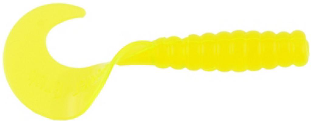 BRK'LY 3' POWER GRUB  CHARTREUSE (15)