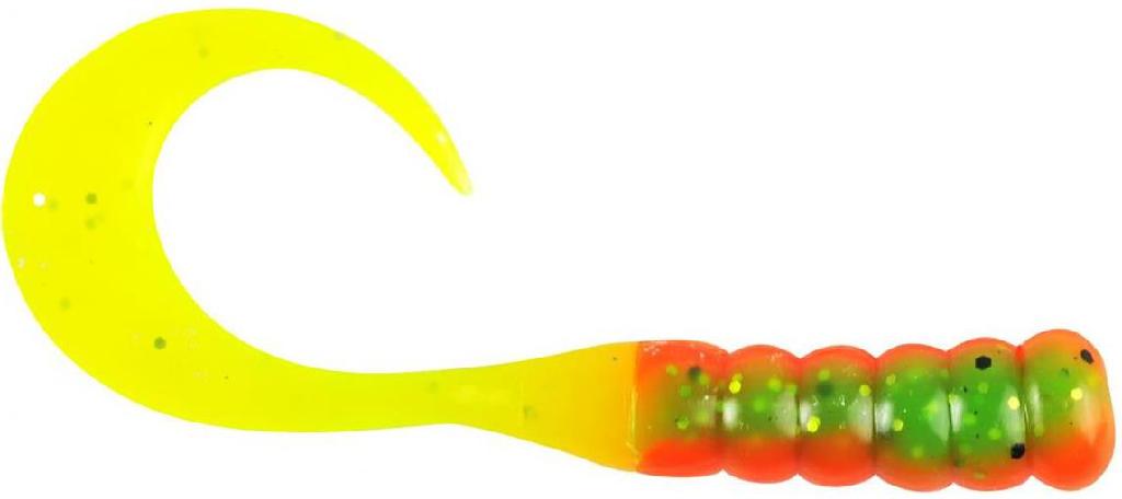 BRK'LY 3' POWER GRUB  FIRETIGER (15)