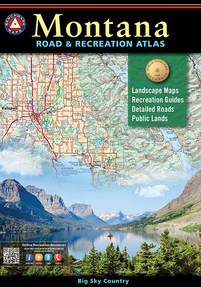 BENCHMARK MONTANA ROAD/RECREATION ATLAS