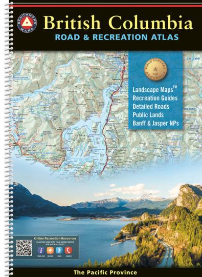 BENCHMARK BRITISH COLUMBIA ROAD/RECREATION ATLAS