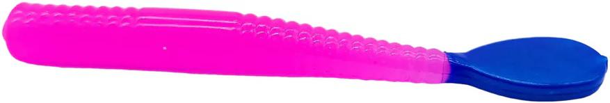 BnR HOLEY WORMS 3.5' (8PK)  BLUE TAIL