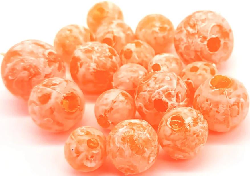 BnR TKL SOFT BEADS 16MM(10) MOTTLED NAT