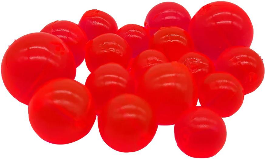 BnR TKL SOFT BEADS 16MM(10) RED
