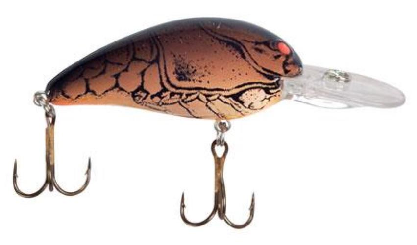 BOMBER #6 MODEL A 3/8 OZ  DK-BRN/CRAWDAD