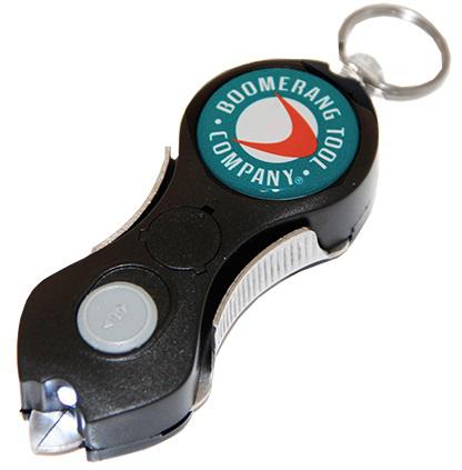 BOOMERANG SNIP CUTTER W/LED LIGHT  BLACK