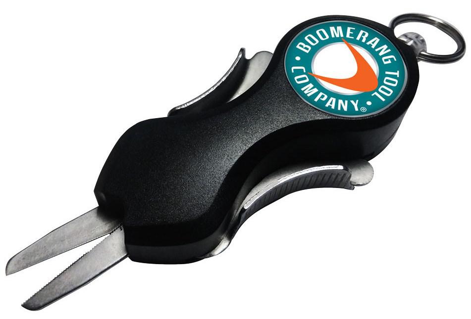 BOOMERANG SNIP CUTTER W/LONG BLADE BLACK