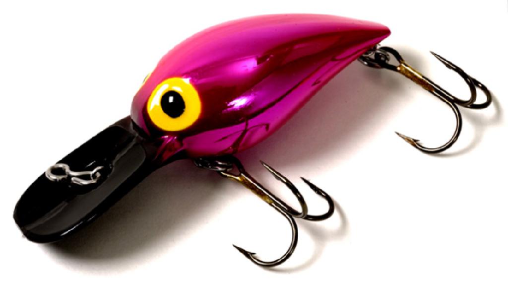 BRADS 3/8oz WIGGLER MET.PINK/BLK-BILL - BRADS