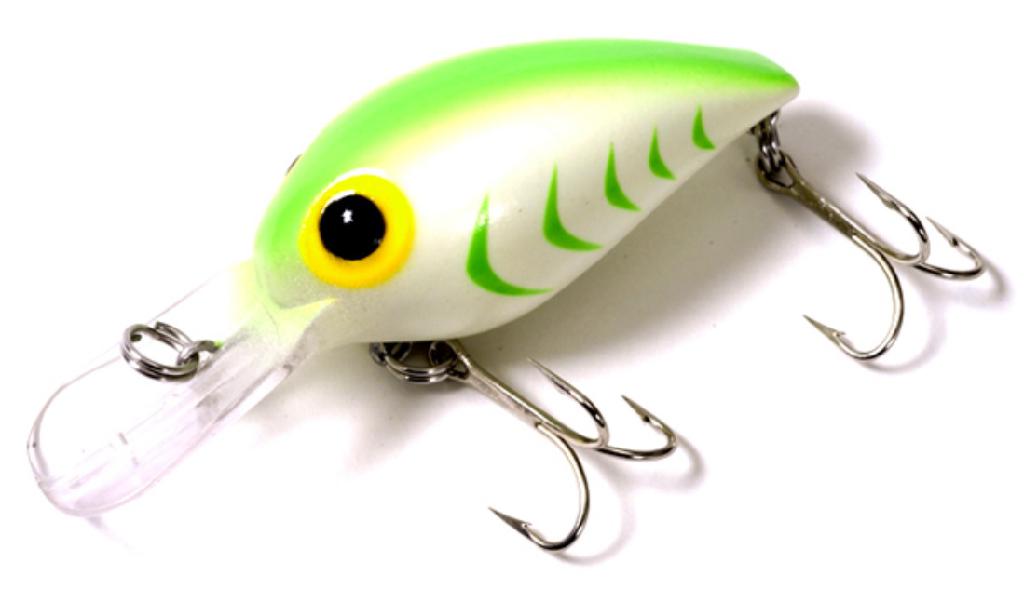 BRADS 3/8oz WIGGLER LUMINOUS/GRN-H.BONE