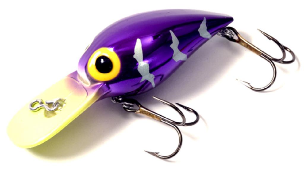 BRADS 3/8oz WIGGLER MET.PUR/CHAR-SQUIGLE - Gunarama
