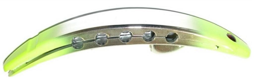 BRADS SUPER BAIT RIG  JACK POT (silver w/chart head & tail)