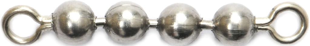 BRADS 4-BEAD SMALL CHAIN SWIVELS (5)