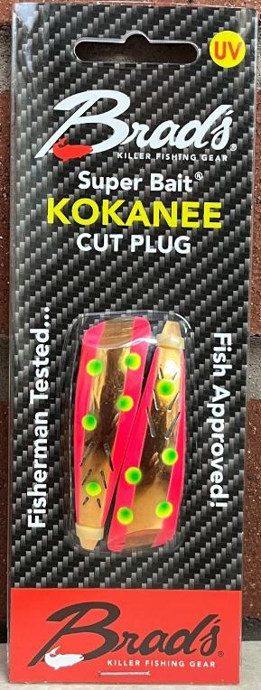 BRADS 2'KOKANEE PLUG 2PK LOUMINATOR