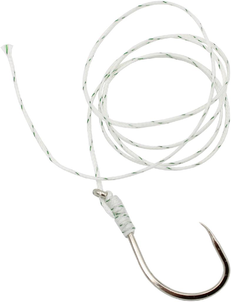 BRADS STURGEON RIGS  80# 7/0 HK (5) TIED W/DACRON & BARBLESS HOOKS