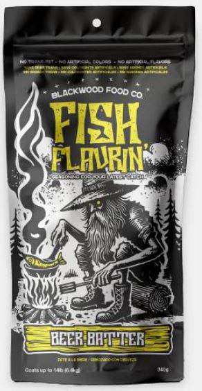 BLACKTUSK FISH FLAVRIN-BEER BATTER (230 GRAMS-COATS UP TO 14LBS)