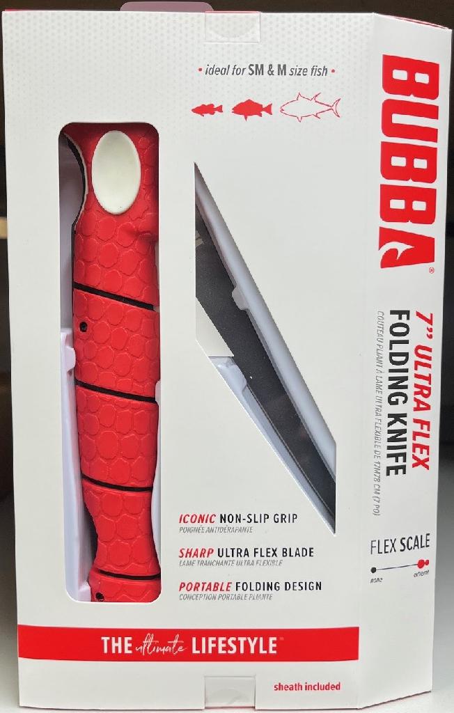 Bubba 1197987 7" Ultra Flex Folding Knife - Bubba Blade