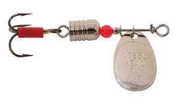 BUD'S STEELHEAD SPINNER SZ.1 NICKEL - Gunarama