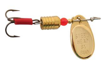 BUD'S STEELHEAD SPINNER SZ.1 BRASS