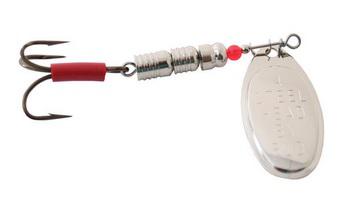 BUD'S STEELHEAD SPINNER SZ.4 NICKEL