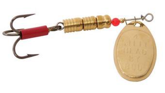 BUD'S STEELHEAD SPINNER SZ.4 BRASS