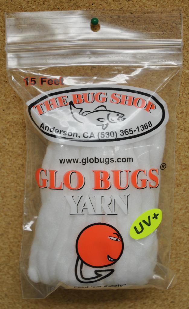 B/SHOP FAT YARN 5 YDS  WHITE