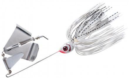 BYAH BUZZ BAIT 3/8oz PRL/SNOW WHT SHAD
