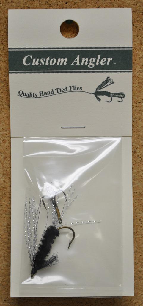 CALR KOKANEE FLY  BLACK AND SILVER