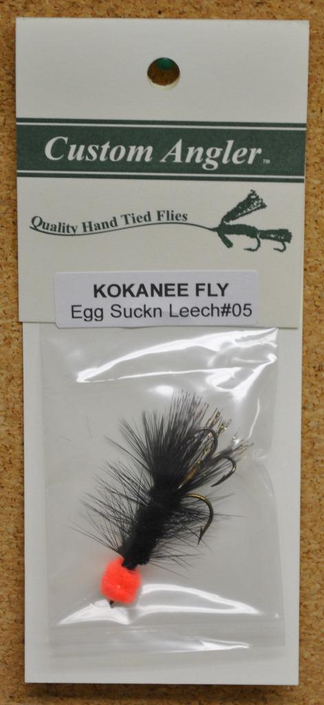 CALR KOKANEE FLY  BLK EGG SUCKING LEECH