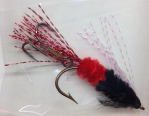 CALR KOKANEE FLY  RED BUTT SKUNK - CALR