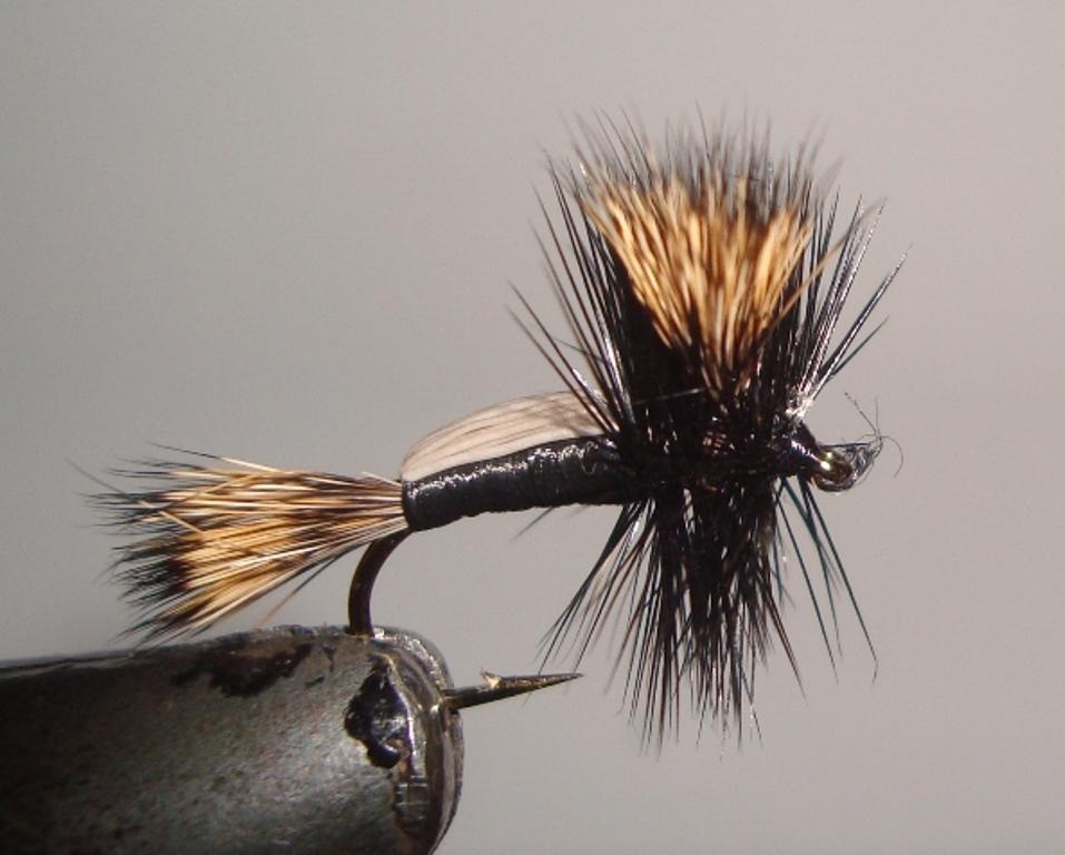 C/A FLIES  HUMPY BLACK #10 (12)