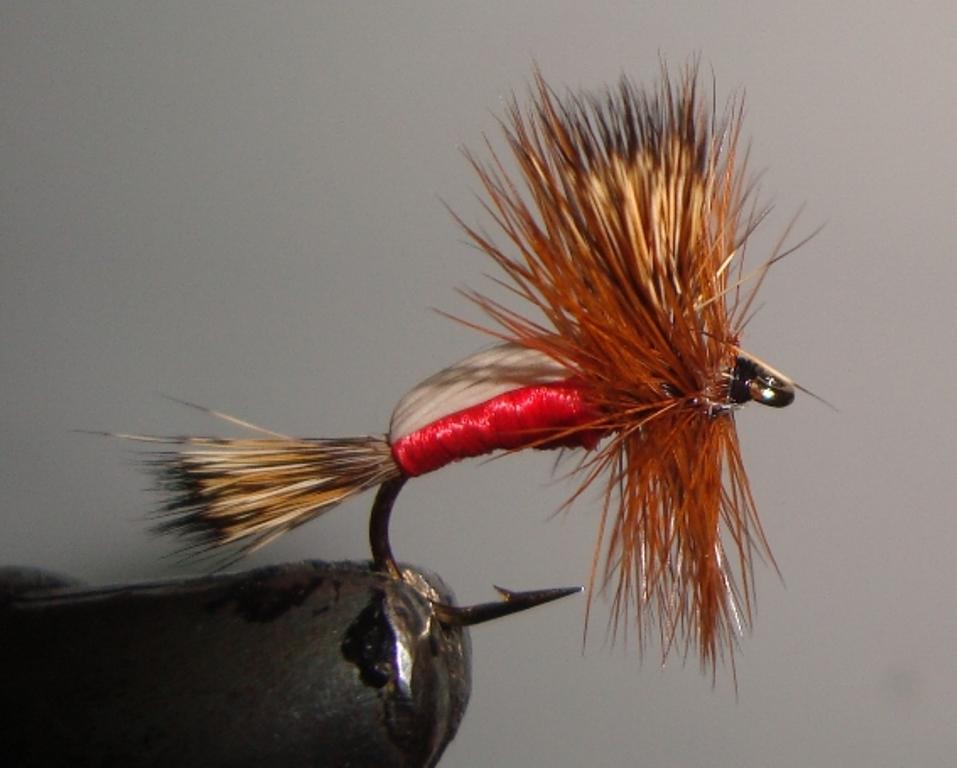 C/A FLIES  HUMPY RED #10 (12)