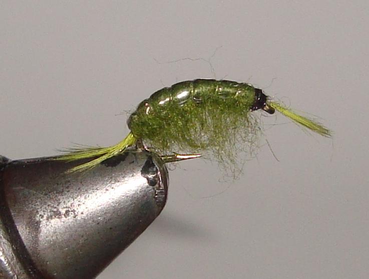 C/A FLIES  SCUD OLIVE #12 (12)