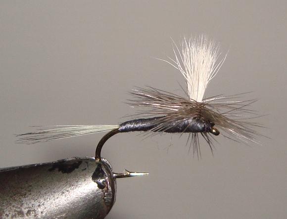 C/A FLIES  BLUE DUN PARACHUTE #18 (12)