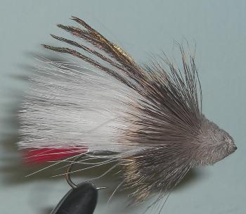 C/A FLIES MARABOU MUDDLER WHITE #4 (12)