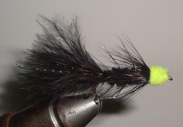 C/A FLIES EGG SUCK'N LEACH CHAR #2 (12) CHART-HEAD/BLACK BODY