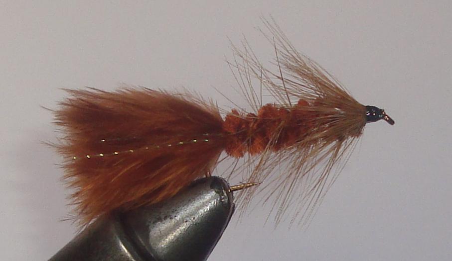 C/A FLIES  WOOLY BUGGER BROWN #6 (12)