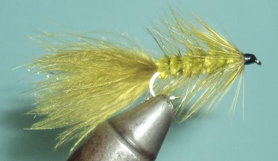 C/A FLIES  WOOLY BUGGER OLIVE #4 (12)
